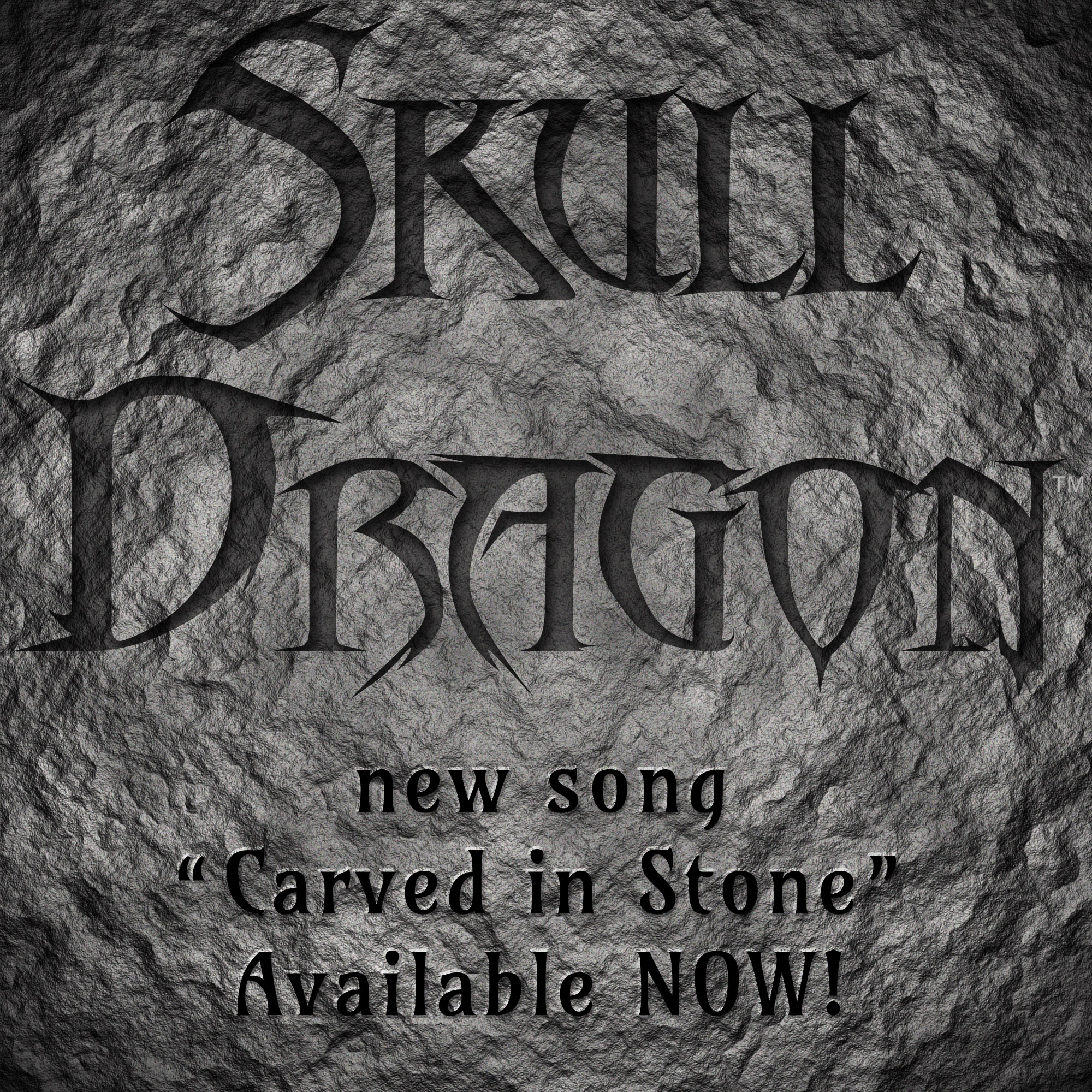 Skull Dragon band - Carved In Stone - Halloween Release
